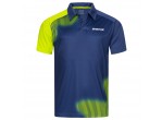 View Table Tennis Clothing DONIC Shirt Caliber navy/lime