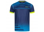 View Table Tennis Clothing DONIC T-Shirt Atlas navy/cyan