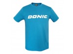 View Table Tennis Clothing Donic T-shirt Logo cyan