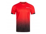 View Table Tennis Clothing Donic T-Shirt Split red/black