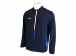 View Table Tennis Clothing Li-Ning Jacket National Team AYYR003-2 deep blue China