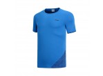 View Table Tennis Clothing Li-Ning T-Shirt ATSP039-2 blue