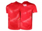View Table Tennis Clothing Li-Ning T-Shirt National Team AAYN297-3 red