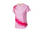 View Table Tennis Clothing Li-Ning Tokyo Olympic Women's T-Shirt AAYR358-3C pink