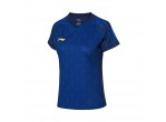 View Table Tennis Clothing Li-Ning Women's T-Shirt AAYQ044-1 blue