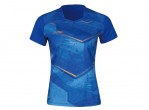 View Table Tennis Clothing Li-Ning Women's T-Shirt National Team AAYN086-2 blue