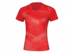 View Table Tennis Clothing Li-Ning Women's T-Shirt National Team AAYN086-3 red