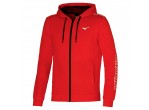 View Table Tennis Clothing Mizuno Sweat Jacket K2GC2501 fiery red