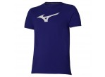 View Table Tennis Clothing Mizuno T-shirt RB Logo Tee K2GA1601 vision violett