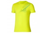 View Table Tennis Clothing Mizuno T-shirt Release Graphic K2GAA502 evening primrose
