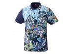 View Table Tennis Clothing Nittaku Shirt Mirabo Navy (2184)