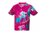 View Table Tennis Clothing Nittaku Shirt Skyfail (2204) magenta