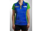 View Table Tennis Clothing Tibhar Shirt Lady Prime Brazil blue