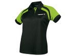 View Table Tennis Clothing Tibhar Shirt World Lady (Poly) black/green