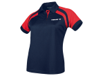 View Table Tennis Clothing Tibhar Shirt World Lady (Poly) navy/red