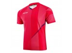 View Table Tennis Clothing Victas V-Shirt 218 red/navy