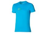 Mizuno T-shirt Release Tape K2GAA501 hawaiian ocean