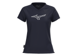 Mizuno Lady T-shirt Athletics RB Tee K2GAC701 Baritone Blue
