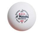 Nittaku Premium 40+ 3*** ITTF 3pcs (seam)