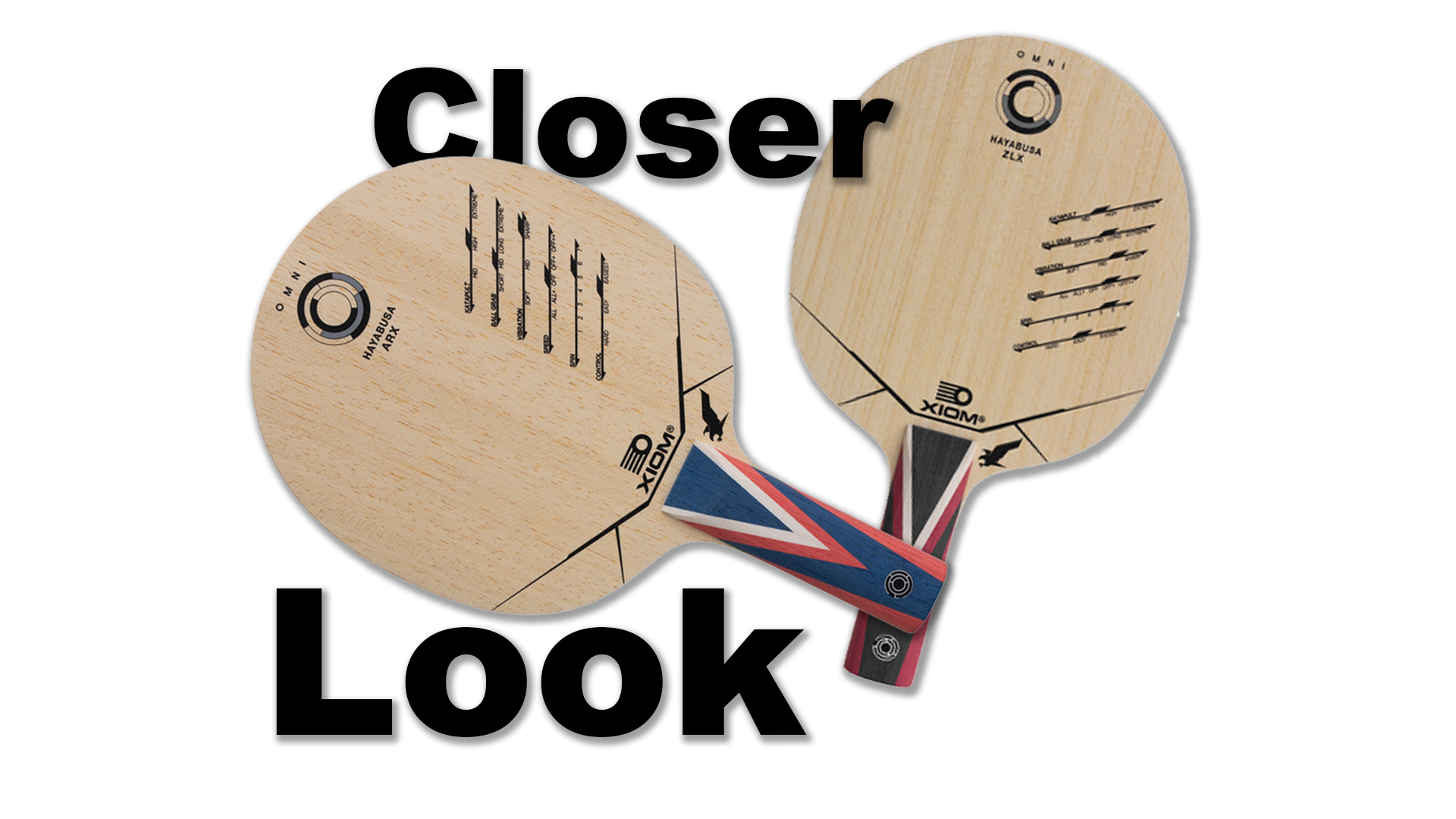 A Closer Look at Two Xiom Hayabusa Blades