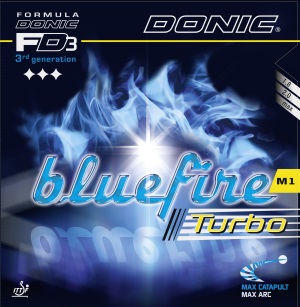 Donic Bluefire M1 Turbo Review – Excellent Control for Short Play and Looping, Along With High Top End Speed