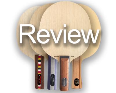 Review: Waldner Allplay, Magic Control, Allround Classic, Samsonov Pure Wood