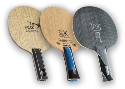 Review: Shang Kun Hybrid ZC, Yasaka Falck Carbon, Andro Kanter CO OFF