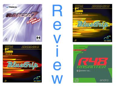 Review: Four New Hard-sponged Rubbers