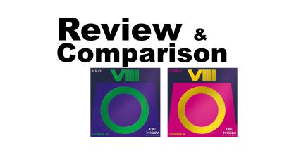 Rubber Review: Xiom Omega VIII Rubbers 