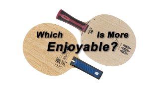 Xiom An Jaehyun TMXi Pro vs Nittaku So-Ten – Two enjoyable composite blades but for different reasons