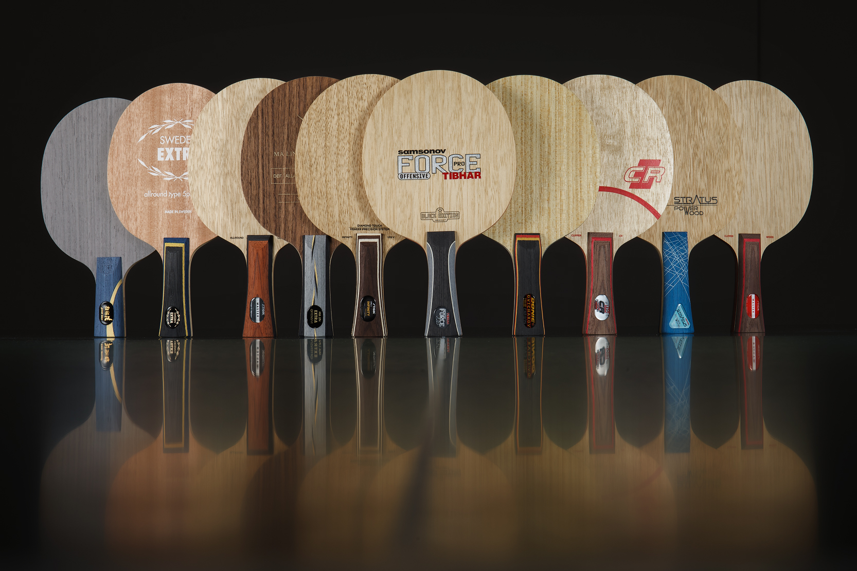 The 10 Best Selling Table Tennis Blades of 2017 at Tabletennis11.com!