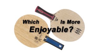 Xiom An Jaehyun TMXi Pro vs Nittaku So-Ten – Two enjoyable composite blades but for different reasons