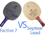 Review: Nittaku Factive 7 and Septear Lead