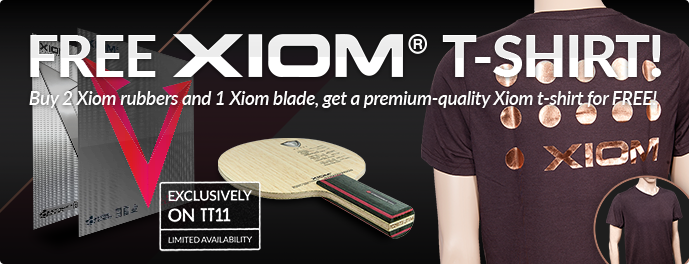 Free XIOM t-shirt