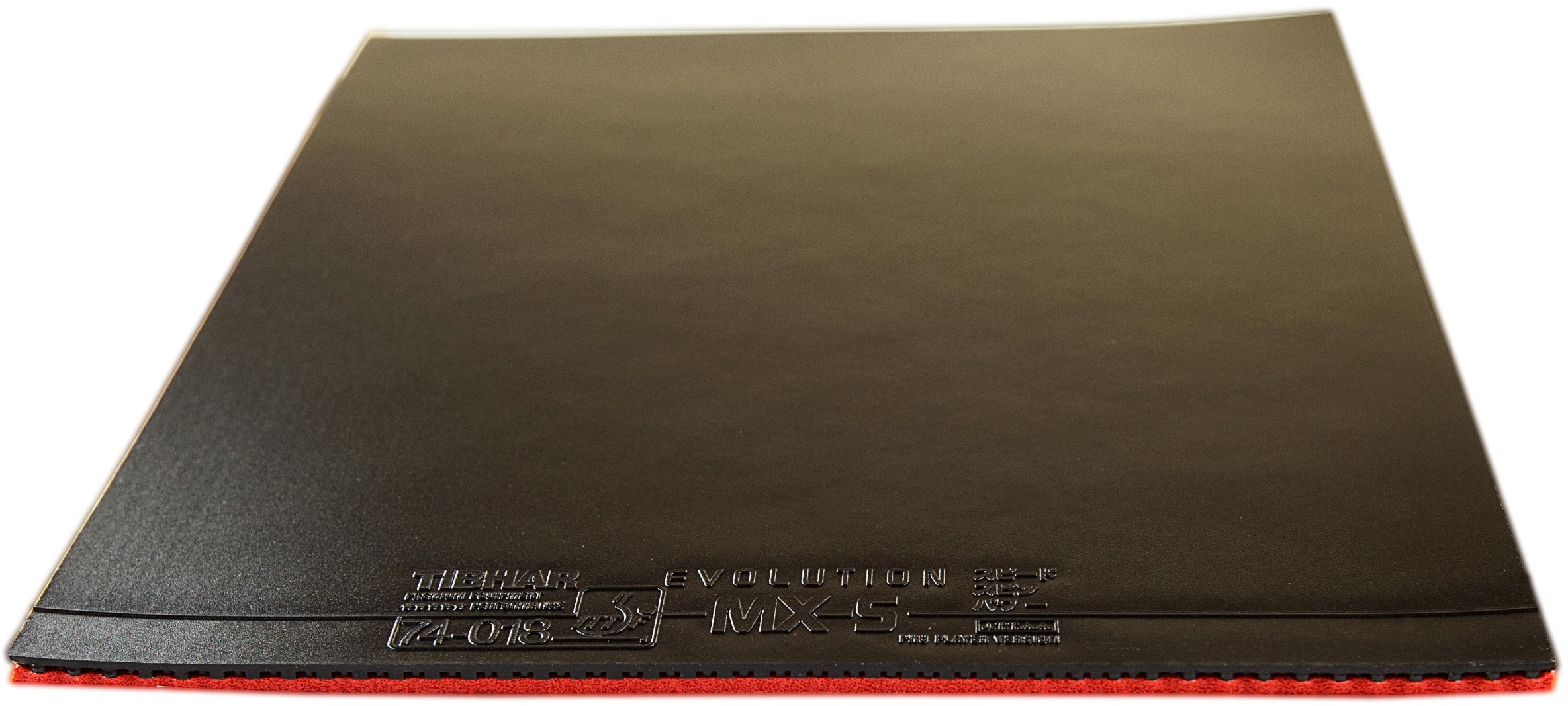 Tibhar Evolution FX-P Table Tennis Racket Rubber Ping Pong 2.1mm Red Black 